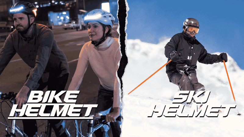 Are Ski Helmets and Bike Helmets the Same